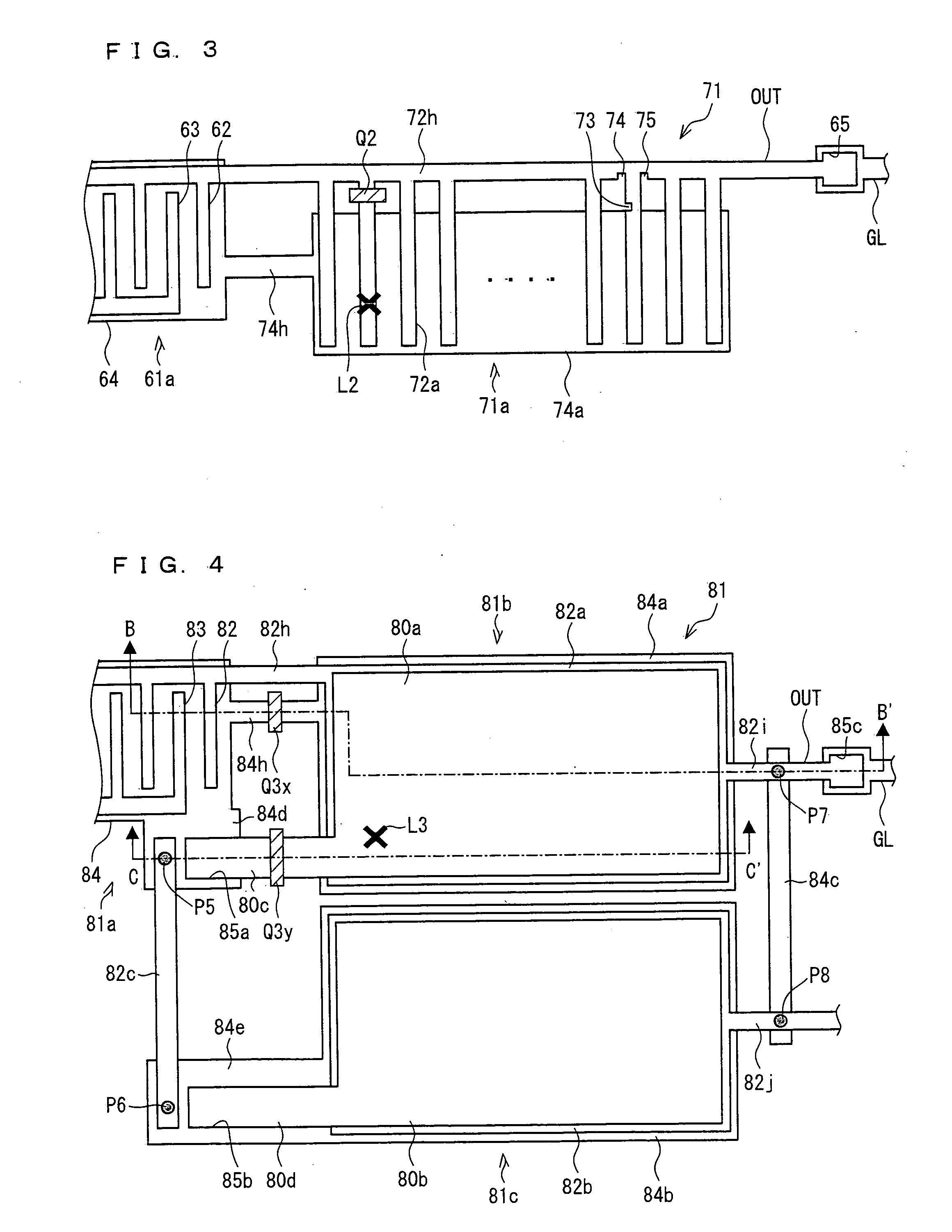 Tft. shift register, scan signal line driving circuit, display device, and TFT trimming method