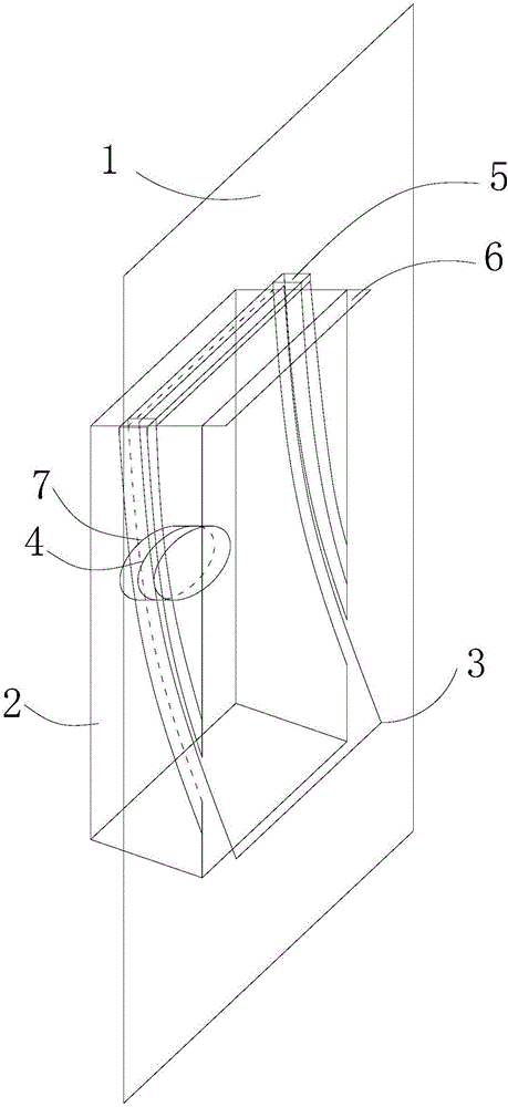 Intelligent rainproof ventilative denoising device