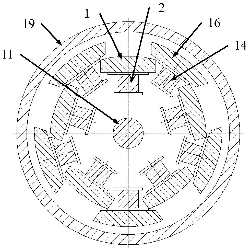 Push-pull expansion type gasket device for pipeline welding