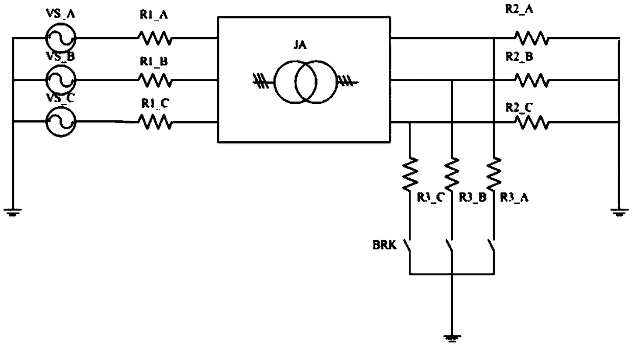 An optimization realization method of simulating the hysteresis of a transformer based on a J-A model