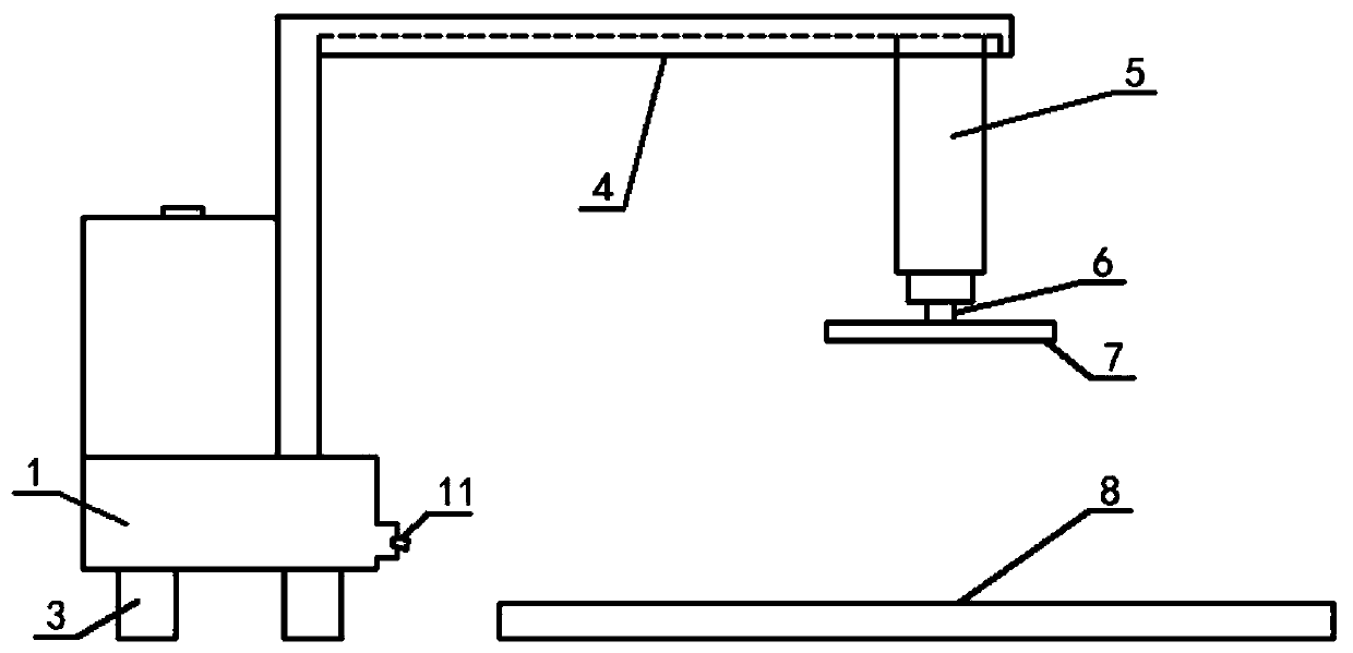 Large automatic metal polishing machine