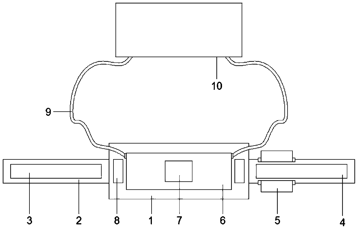 Head cooling device for emergency nursing