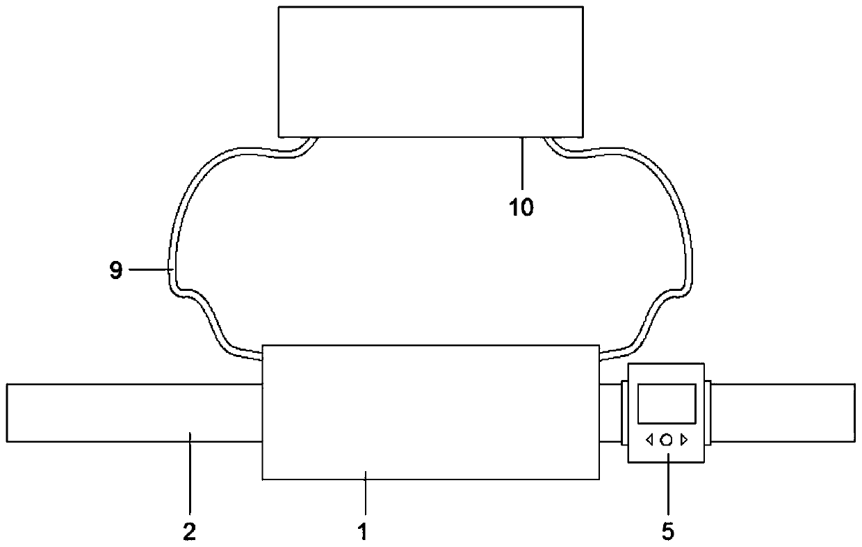 Head cooling device for emergency nursing