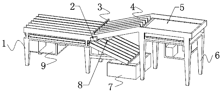 Wild papaya screening machine