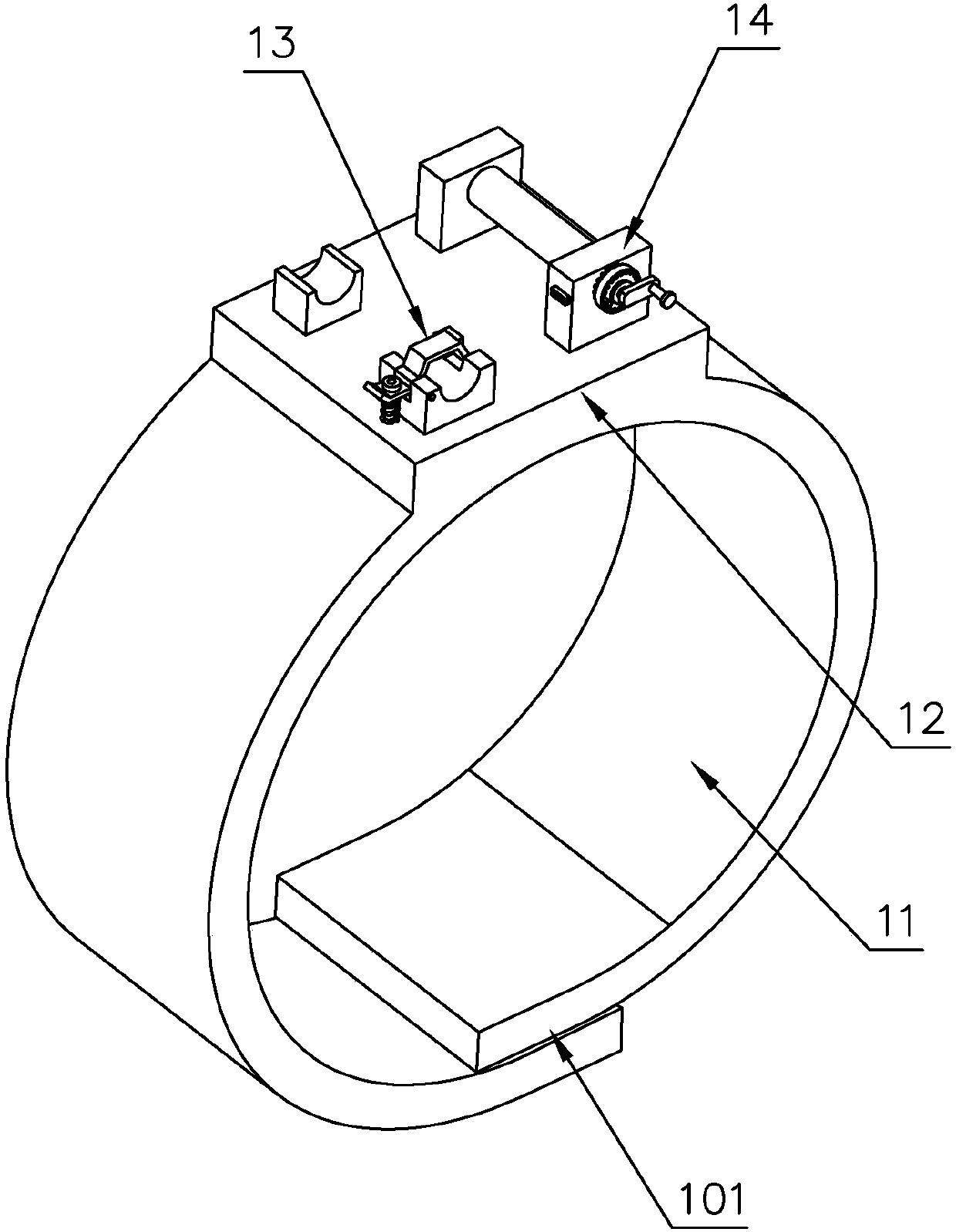 Multi-purpose cuff for nurse in clinical nursing