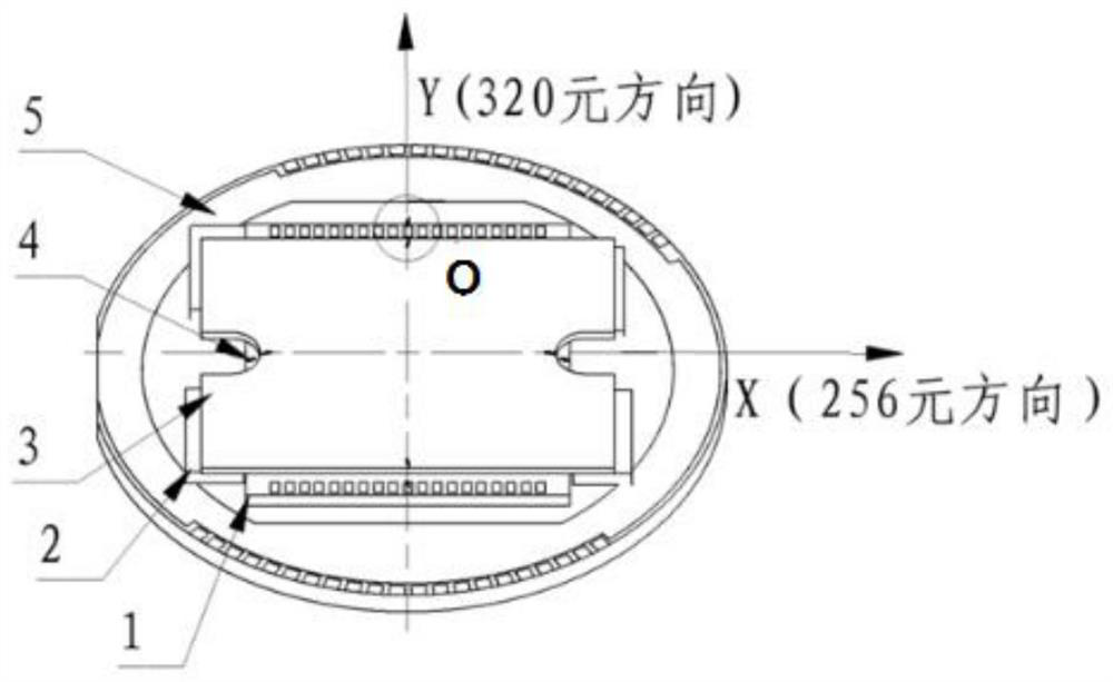 Installation method of a multi-spectrum optical filter for an infrared detector and infrared detector