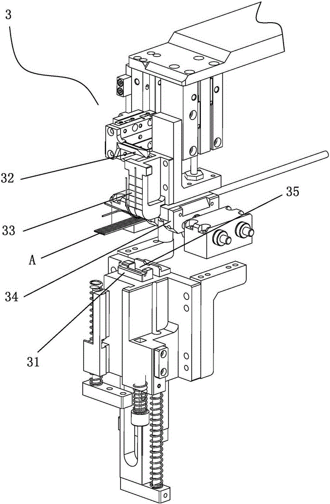 Automatic branching equipment for cables and branching method of automatic branching equipment
