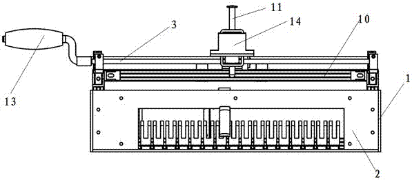 A kind of profiling packaging device and packaging method thereof