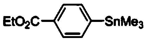 Preparation method for aryl tin compound