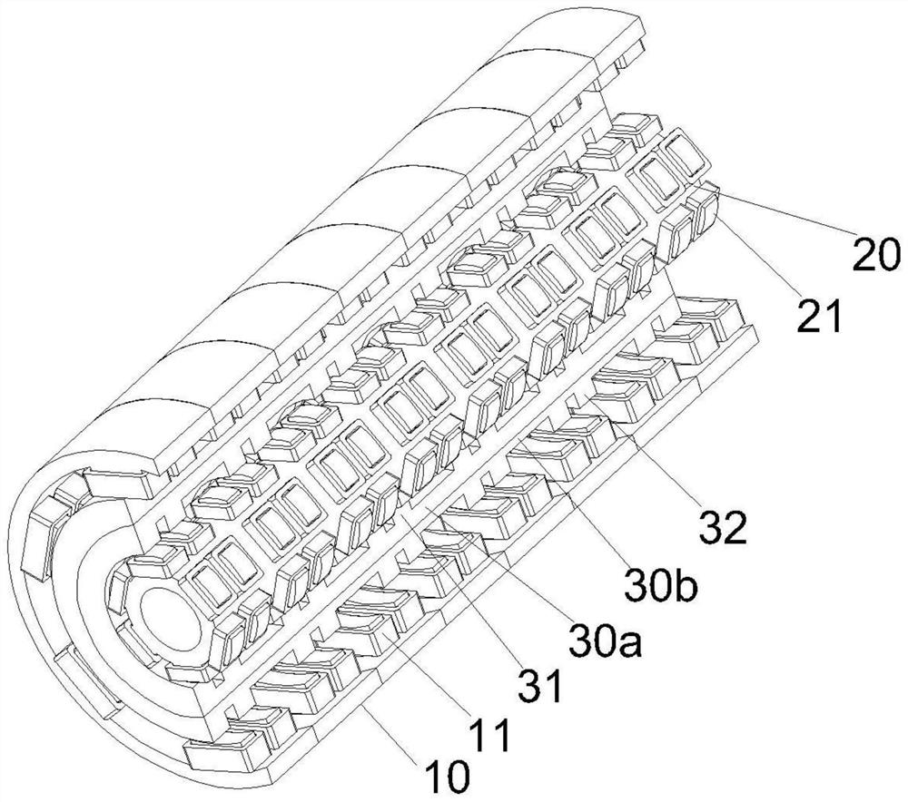 Modular double-stator switched reluctance linear motor