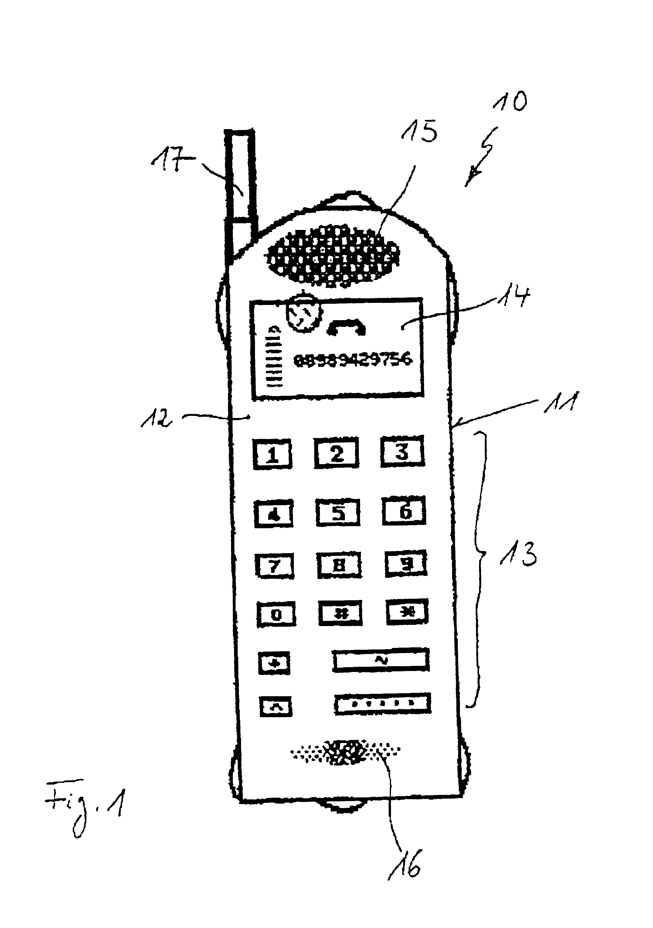 Wireless radio telephone apparatus