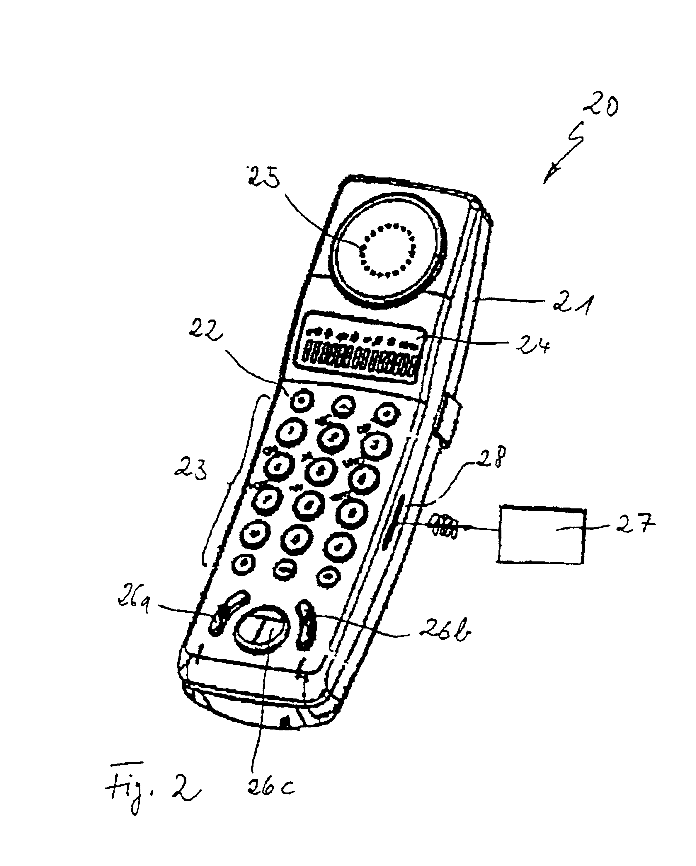 Wireless radio telephone apparatus