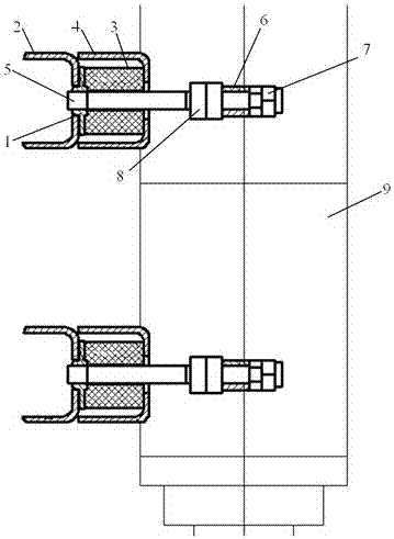 Device for reducing residual rotation angle of rotating equipment