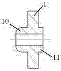 Device for reducing residual rotation angle of rotating equipment