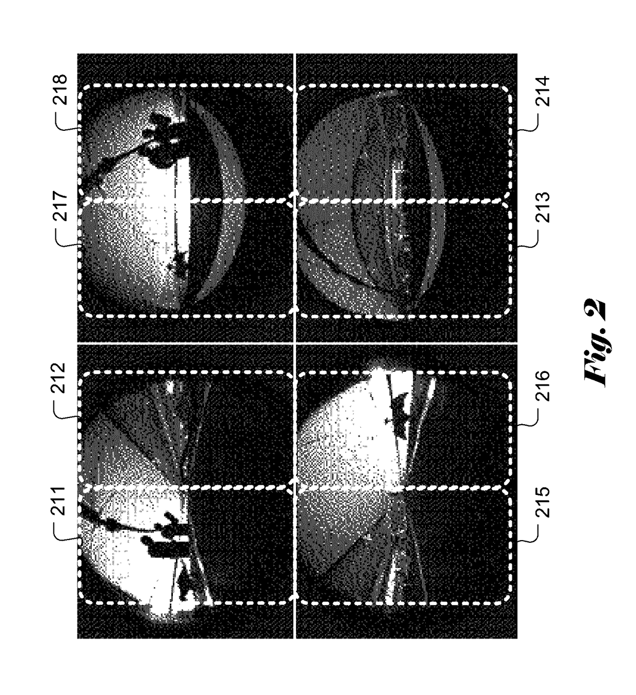 Method and Apparatus of Video Compression for Non-stitched Panoramic Contents
