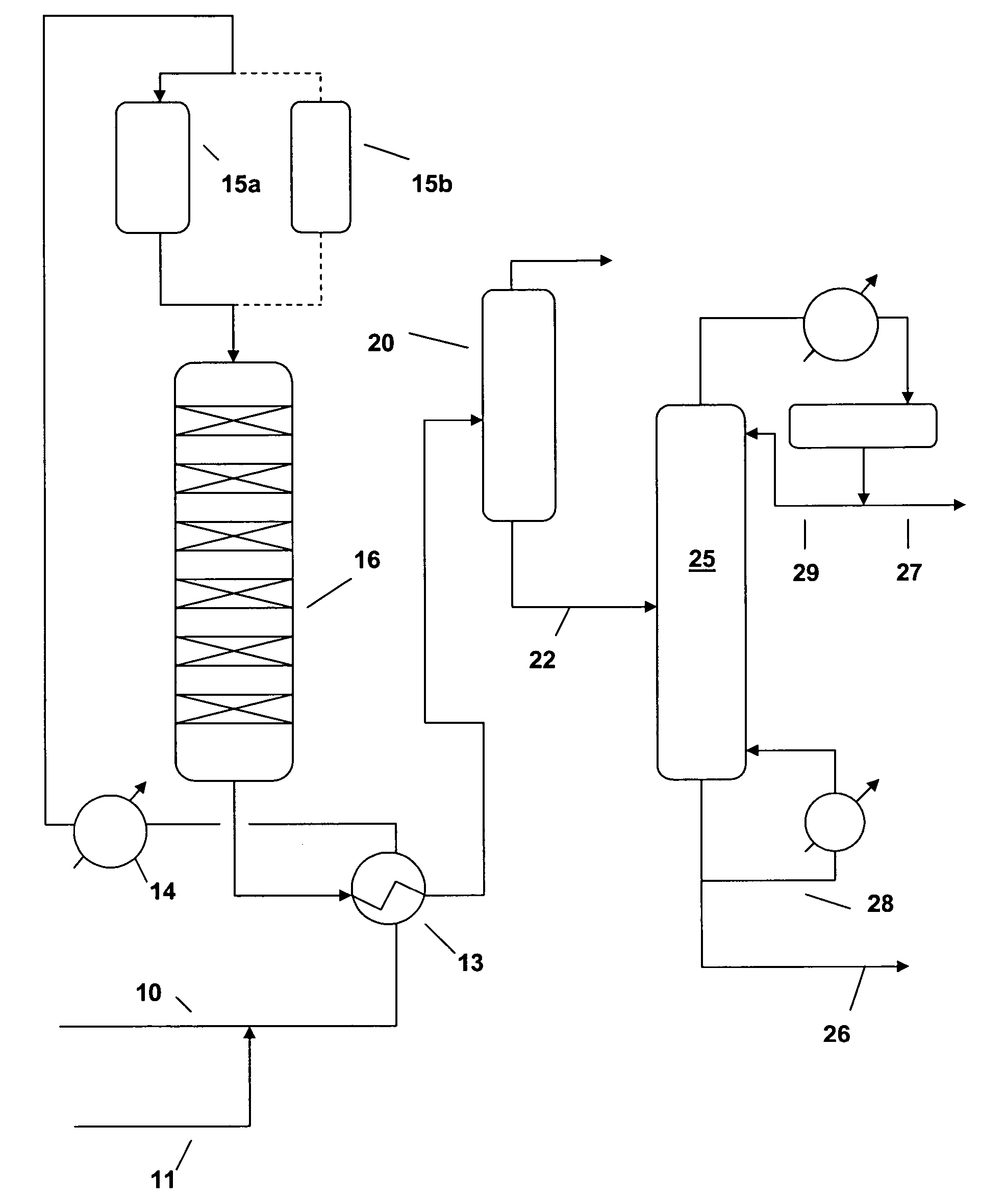 Process for making high octane gasoline with reduced benzene content