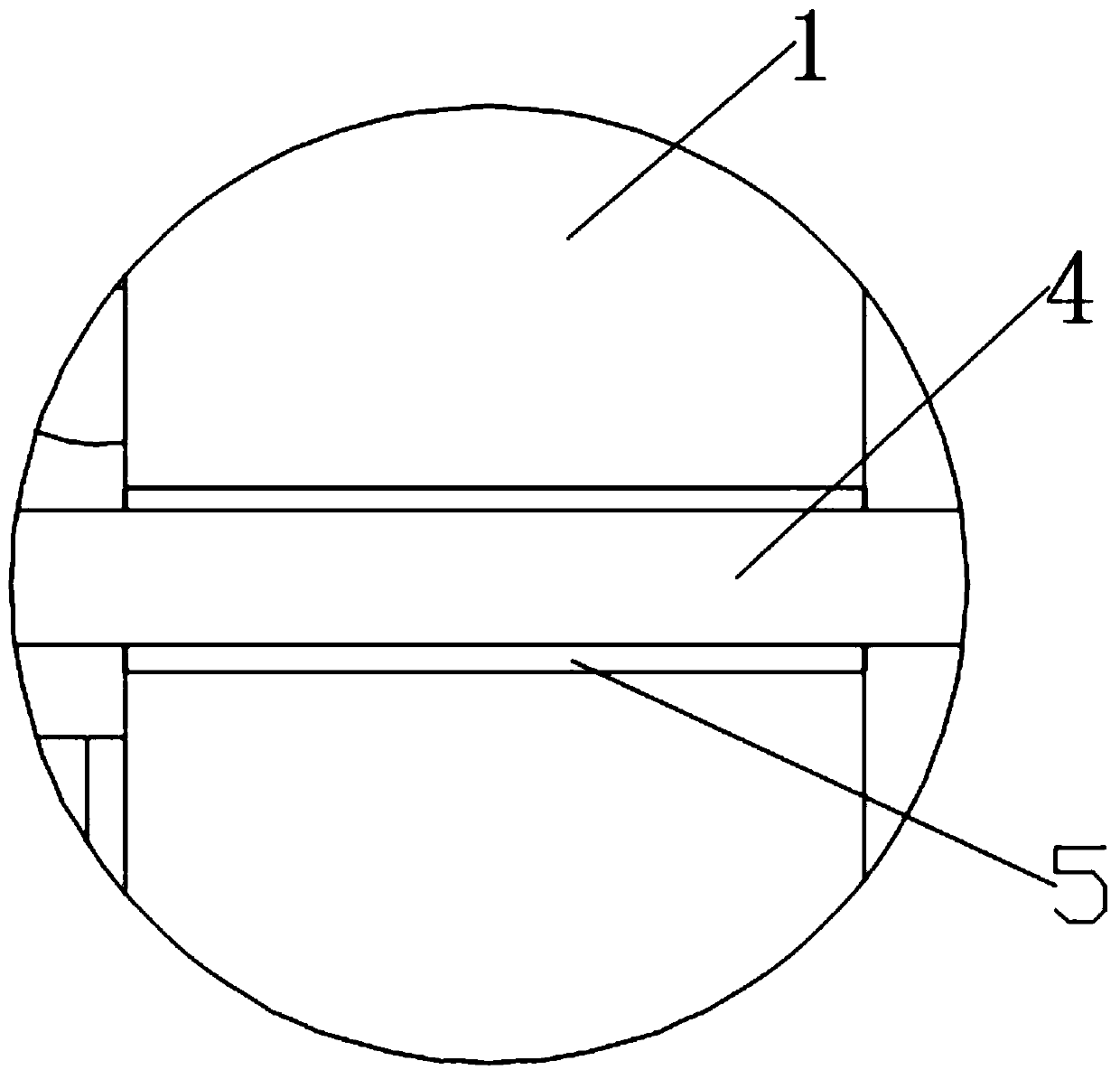 Constructional column for low multi-layer building and construction method thereof