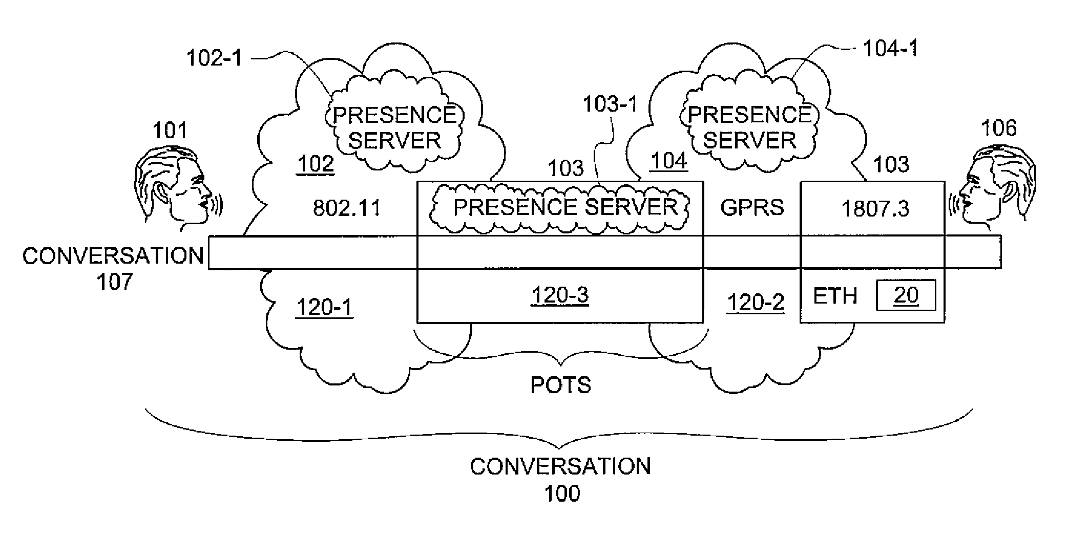 System and method for seamless communication system inter-device transition