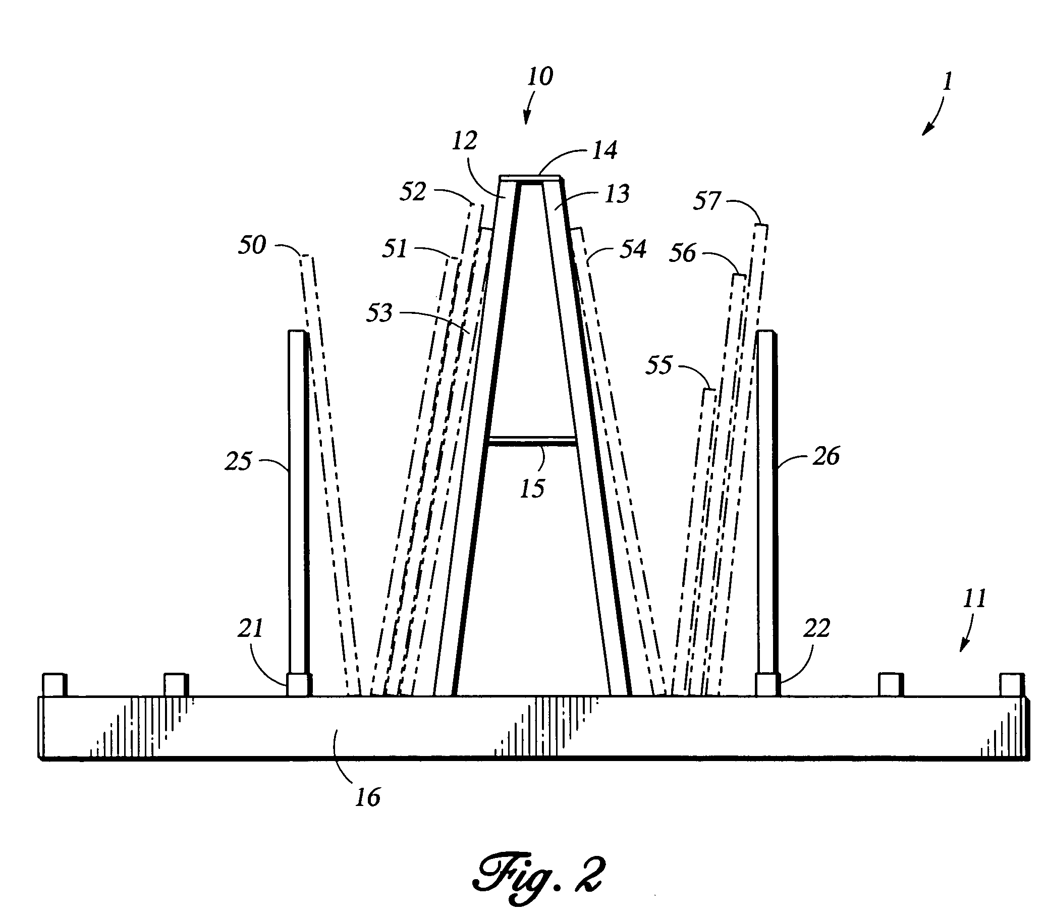 Supports for storing sheets of granite, stone, glass, and other materials