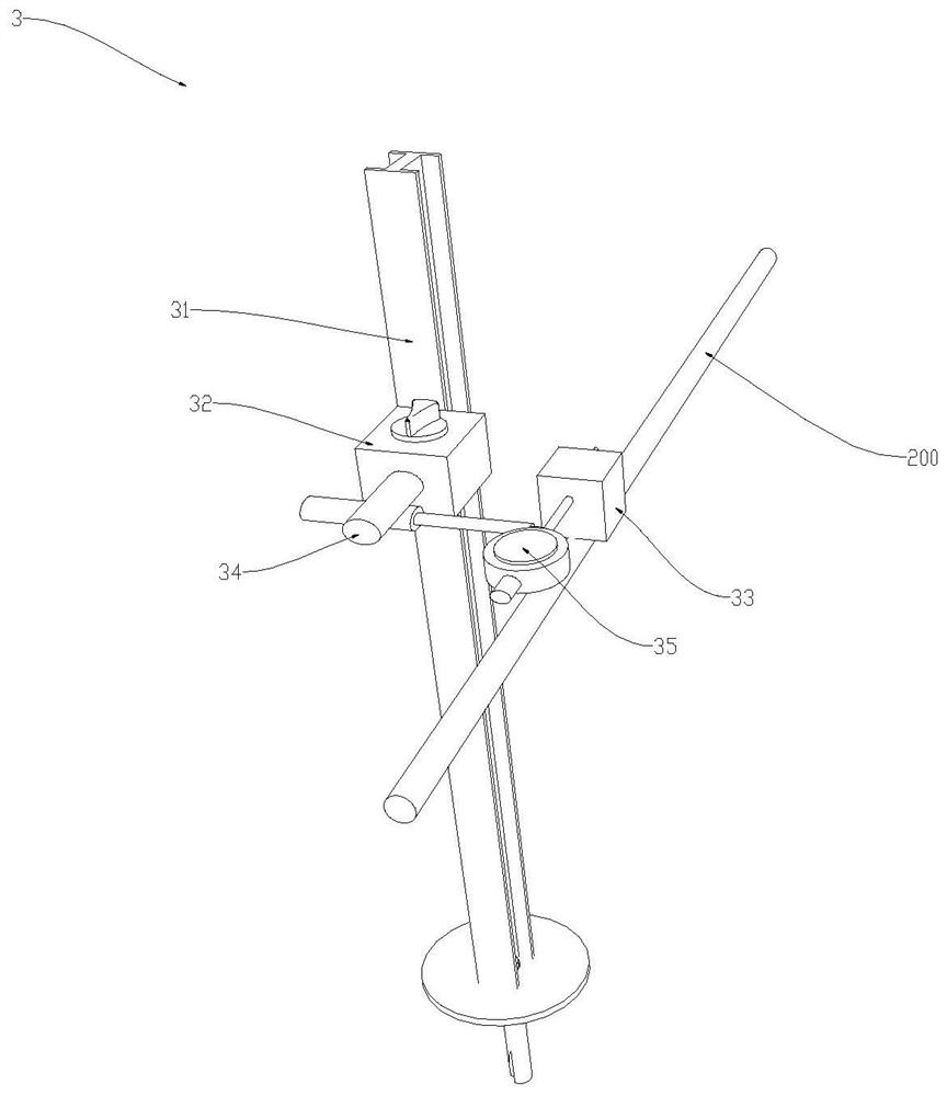 Detection device and method for recoverable pressure dispersion type anchor cables