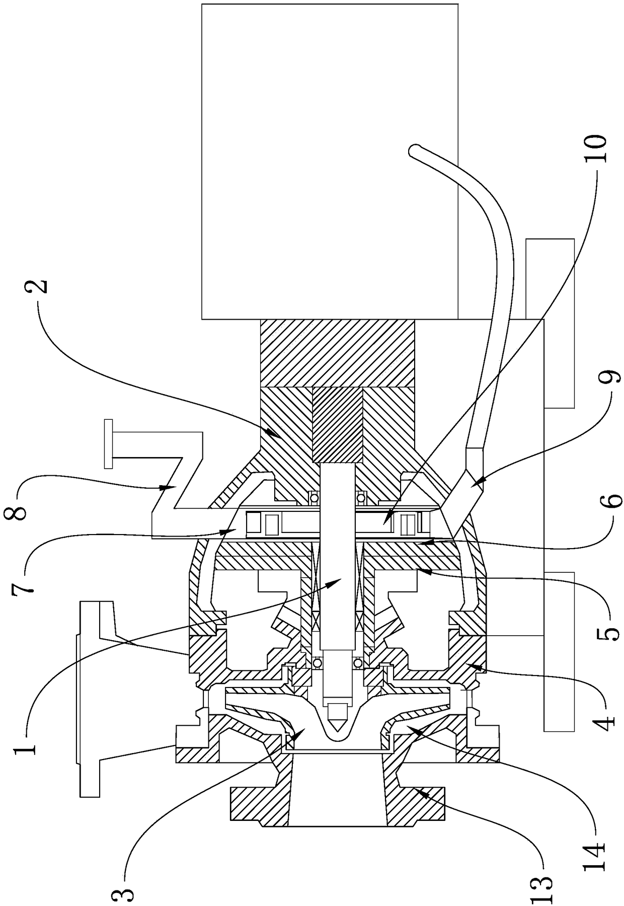 Pneumatic chemical pump