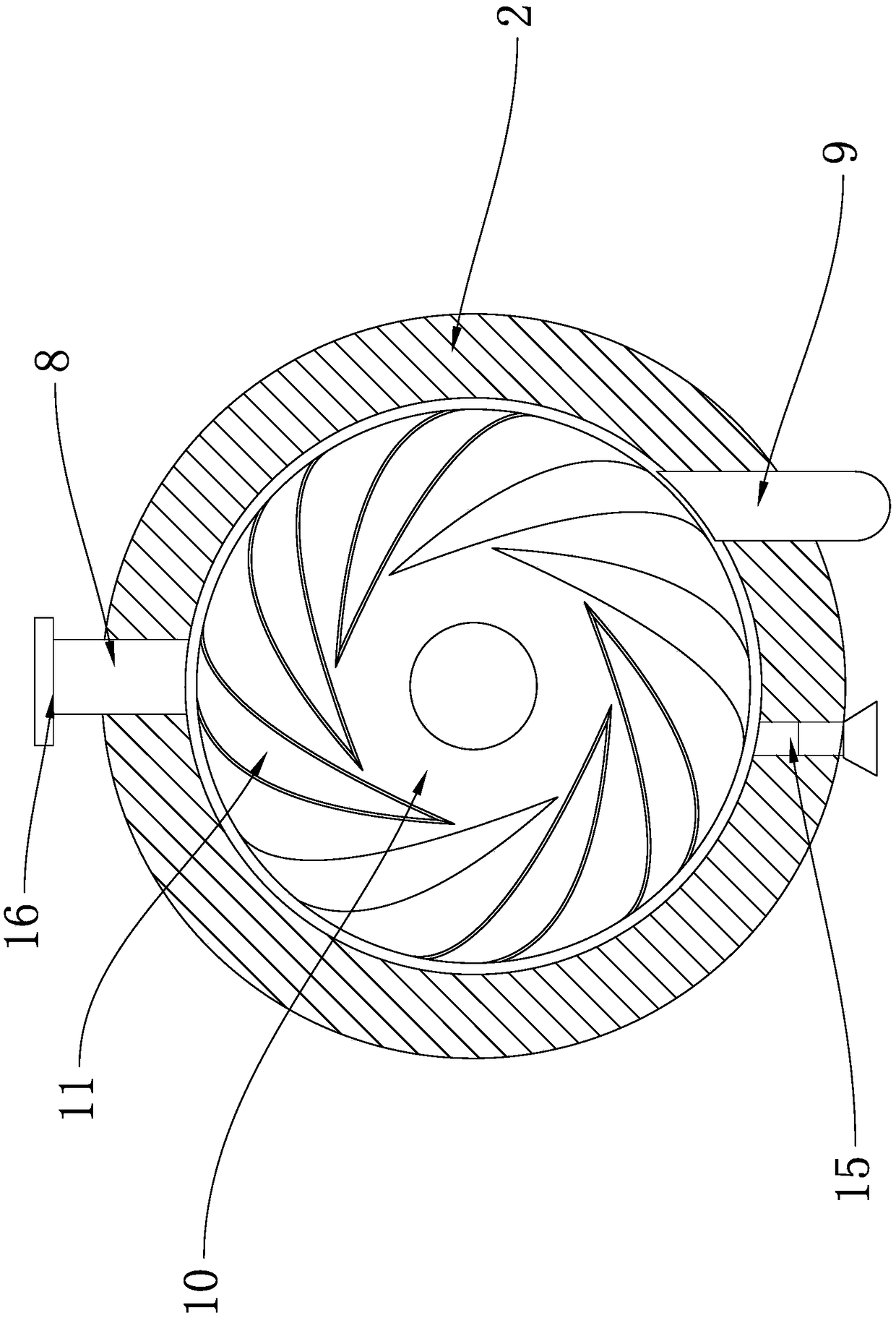 Pneumatic chemical pump