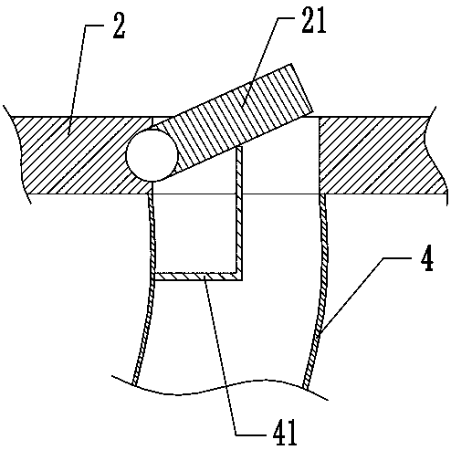 Feeding and watering device for young cows