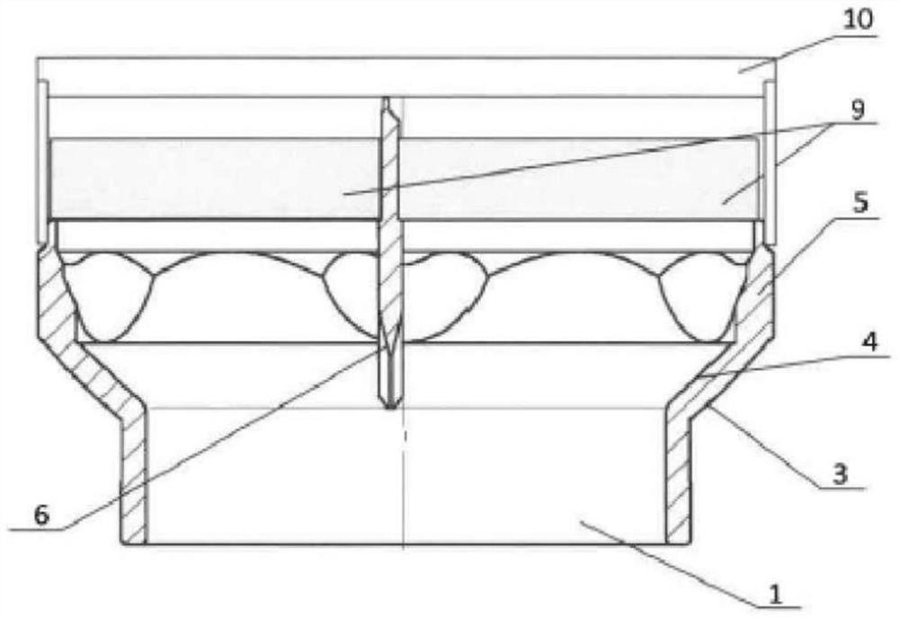 Bottom nozzle of nuclear reactor fuel assembly