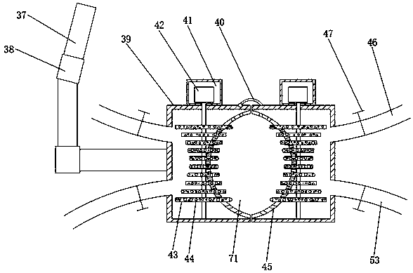 Convenient multifunctional rehabilitation physiotherapy bed and a use method thereof