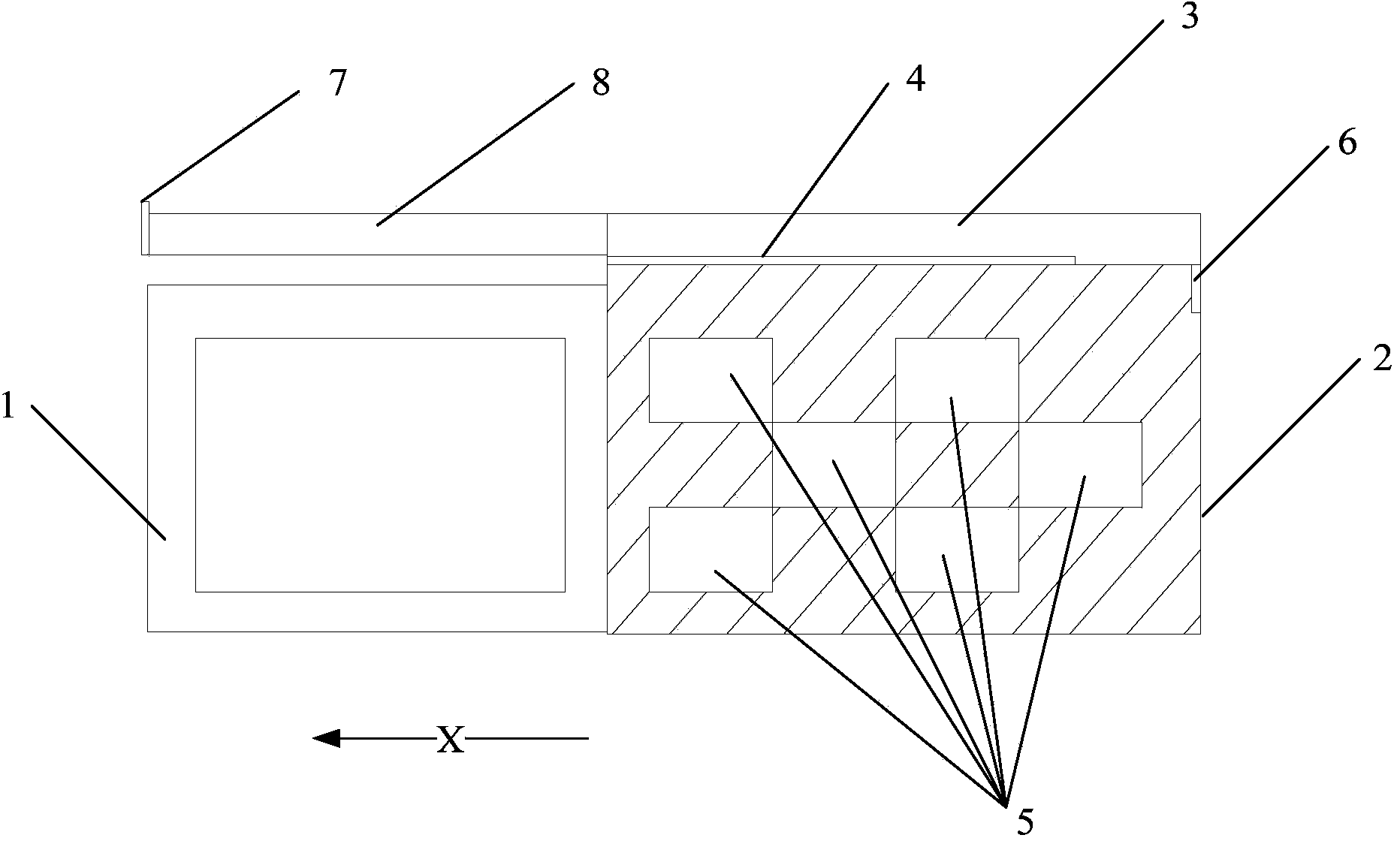 Backlight source detection device