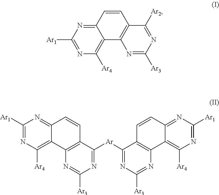 Organic electronic device comprising an organic semiconducting material