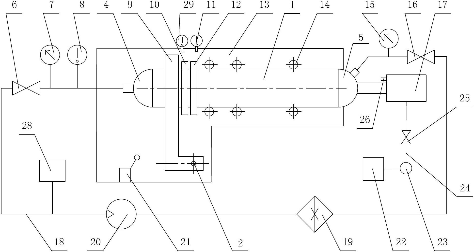 Manufacturing device and method for bimetal composite hot bend