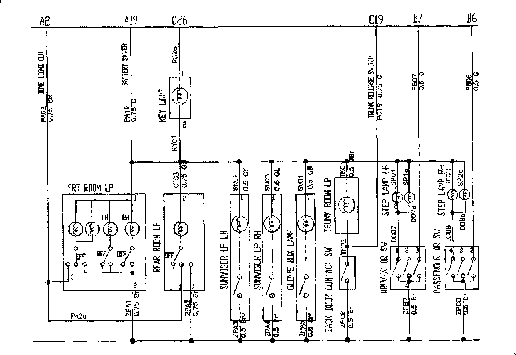 Vehicle body control system