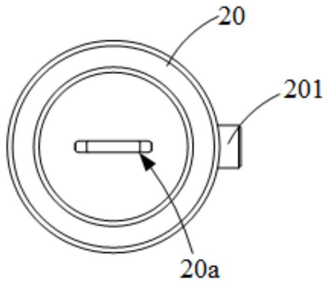 Flat wire coating mold