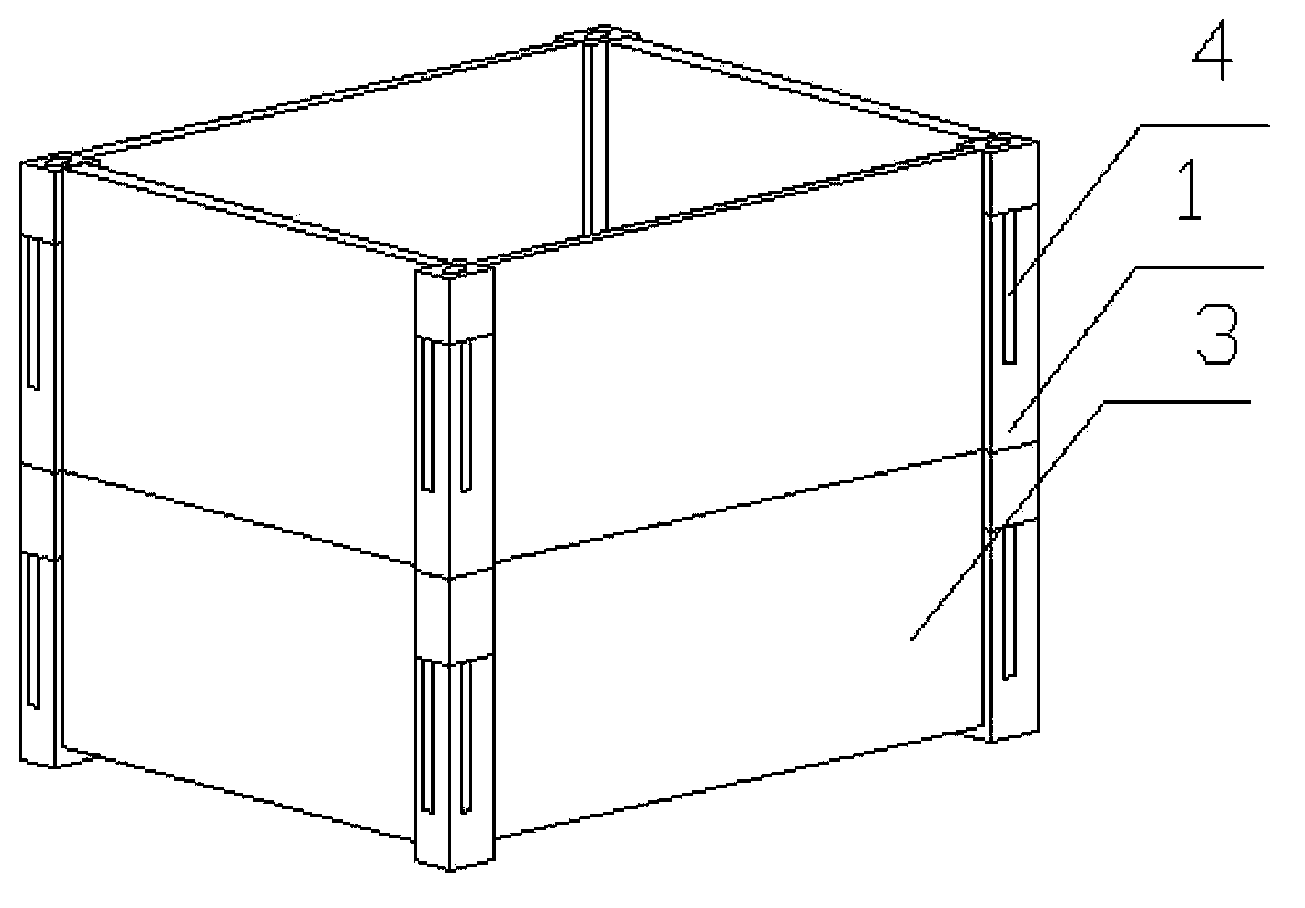 Two-stair deep-case planting box