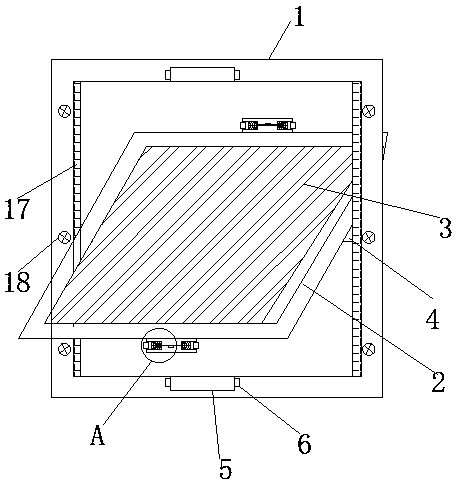 Mid-set aluminum alloy sun-shading integral double-layer window