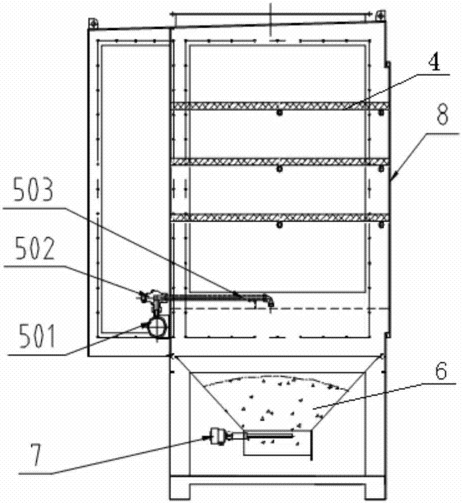 A pretreatment device for oil mist and dust and its applied purifier