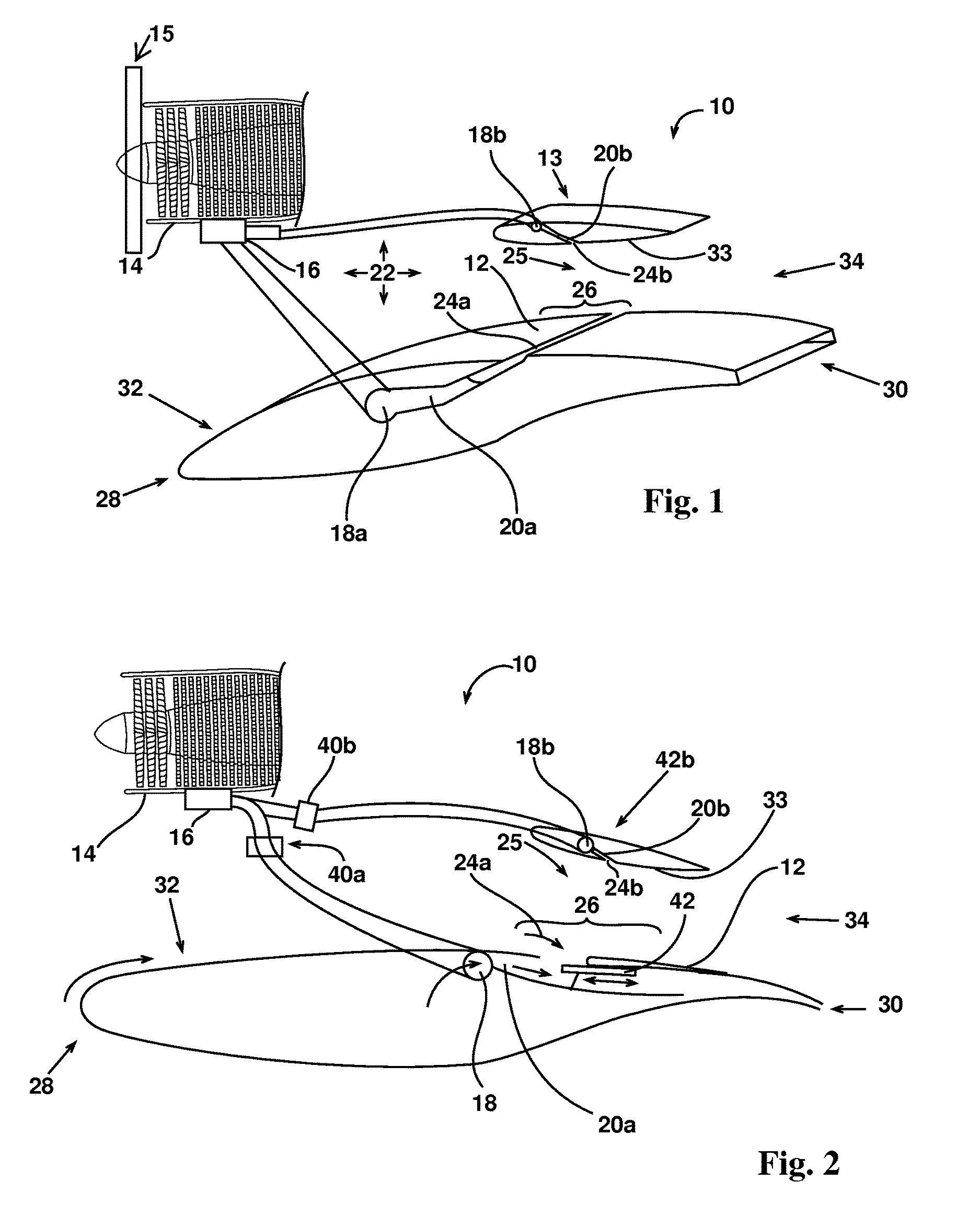 Augmented propulsion system with boundary layer suction and wake blowing