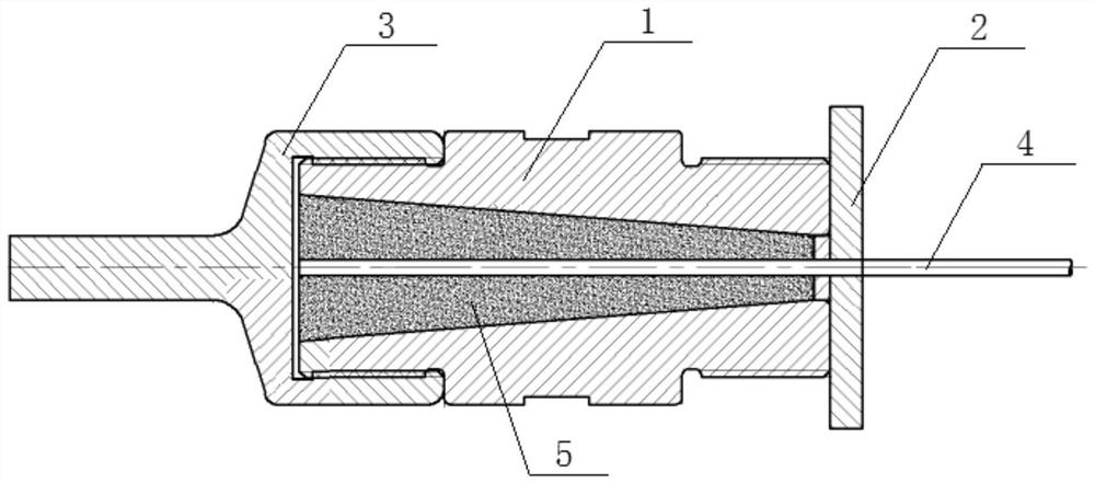 Monofilament anchoring test device and detection method thereof