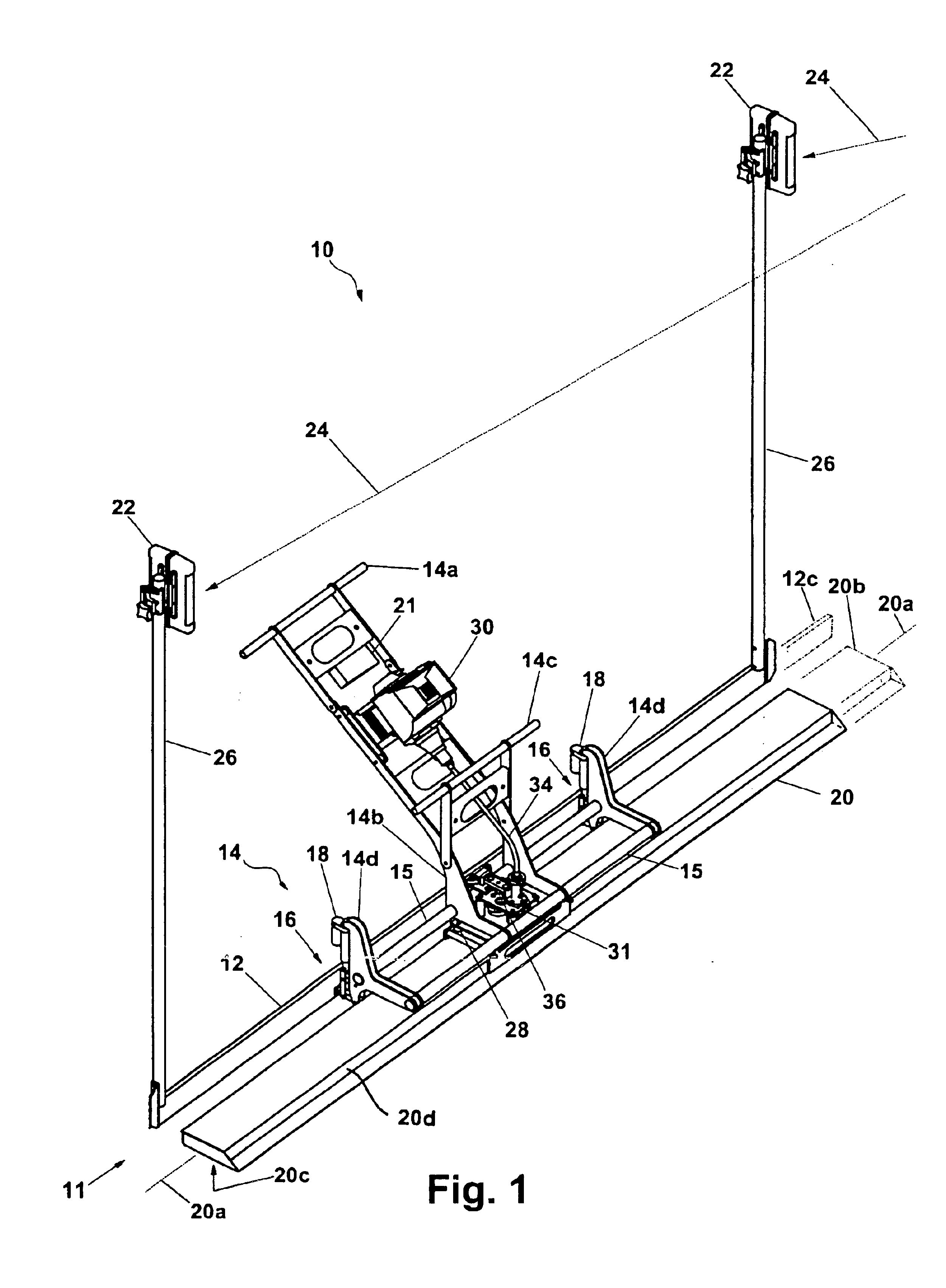Lightweight apparatus for screeding and vibrating uncured concrete surfaces