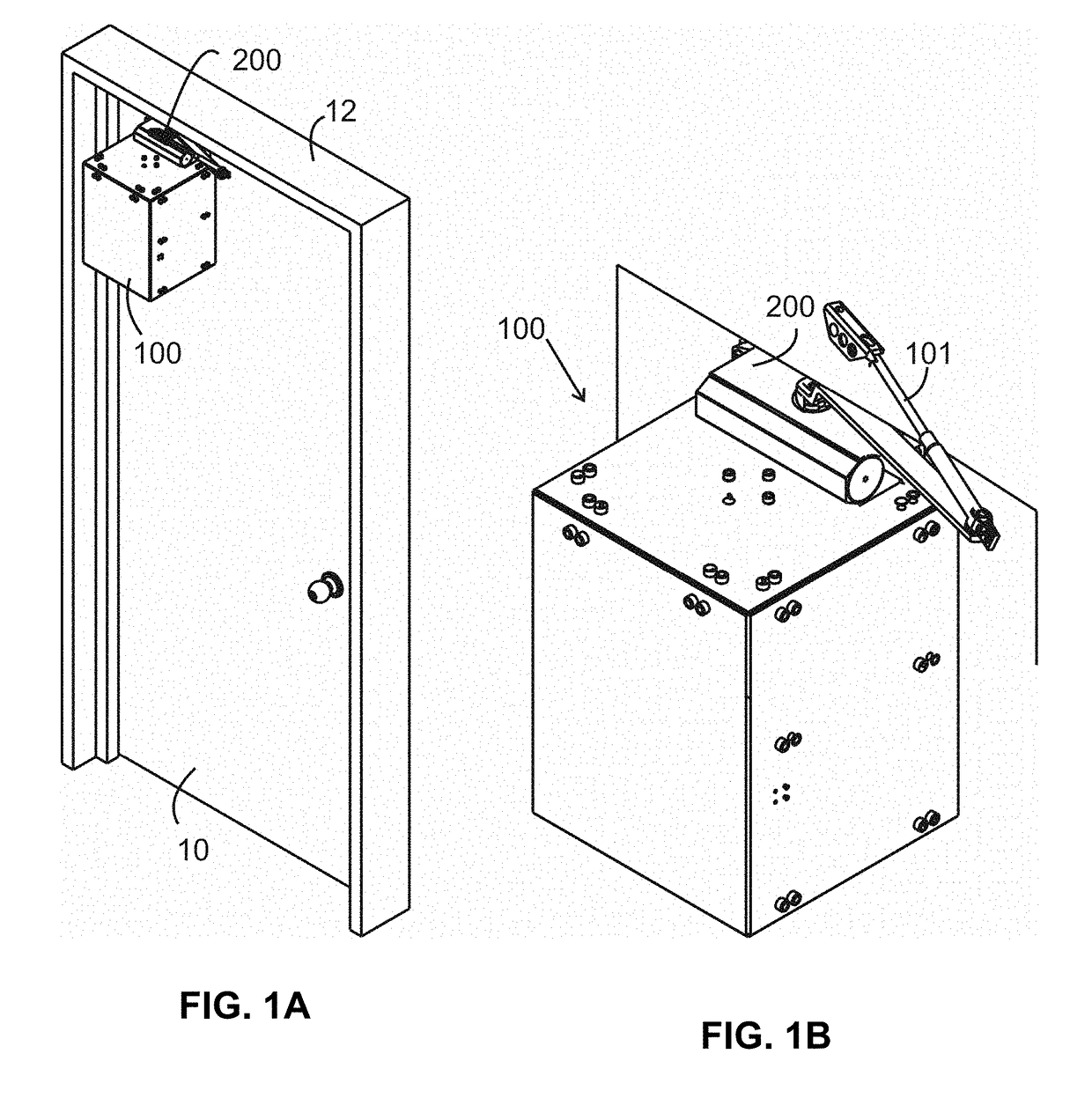 Sensor based door closer with an intelligent control system