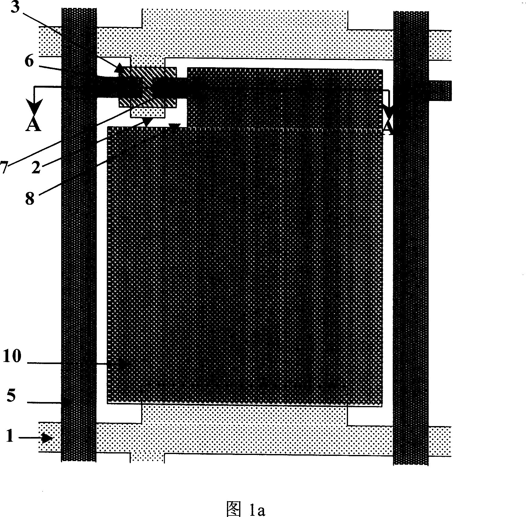 Manufacturing method for array substrate of thin film transistor LCD