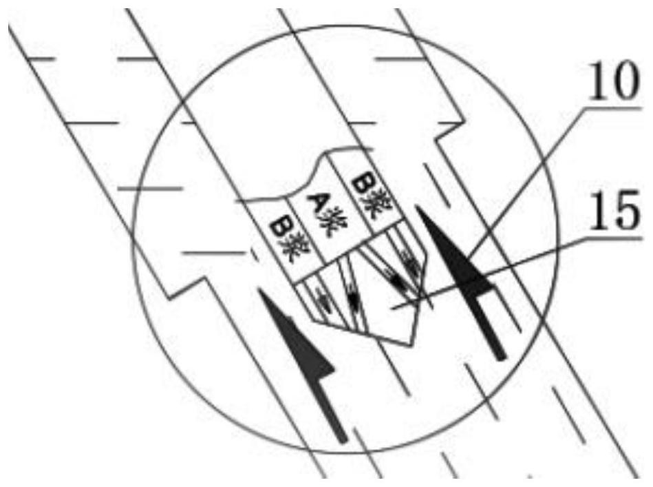 A double-liquid grouting method for water column stop grouting in ultra-deep boreholes in underground mines