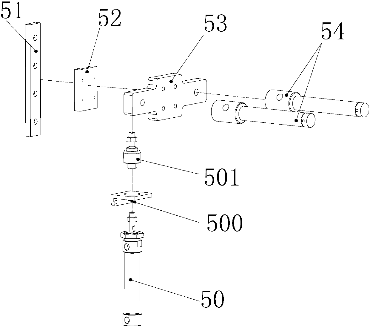 Diaphragm automatic roll changing device