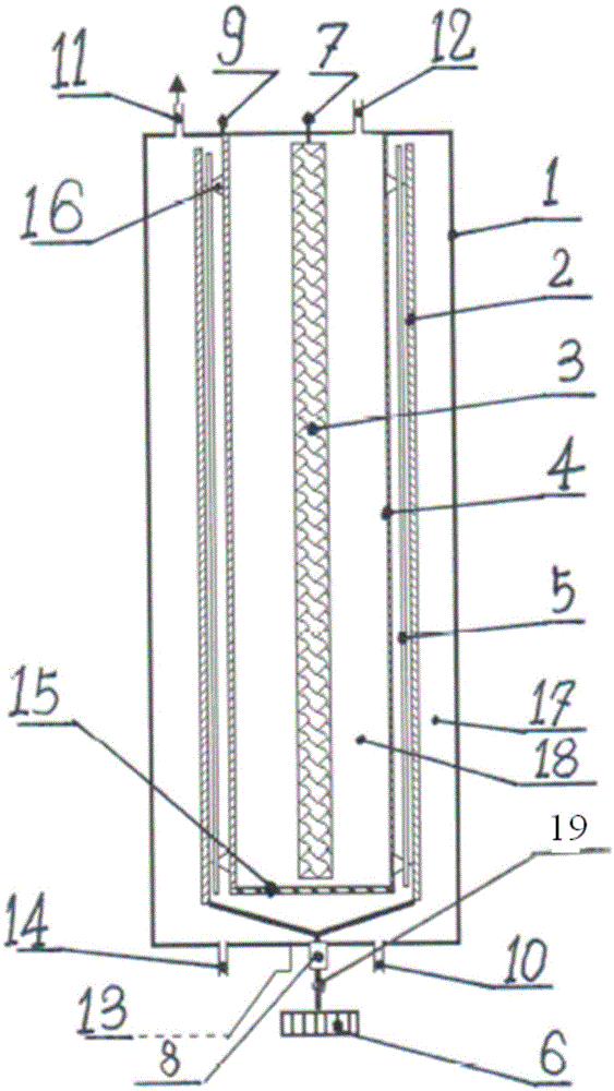 An electrochemical scale removal device