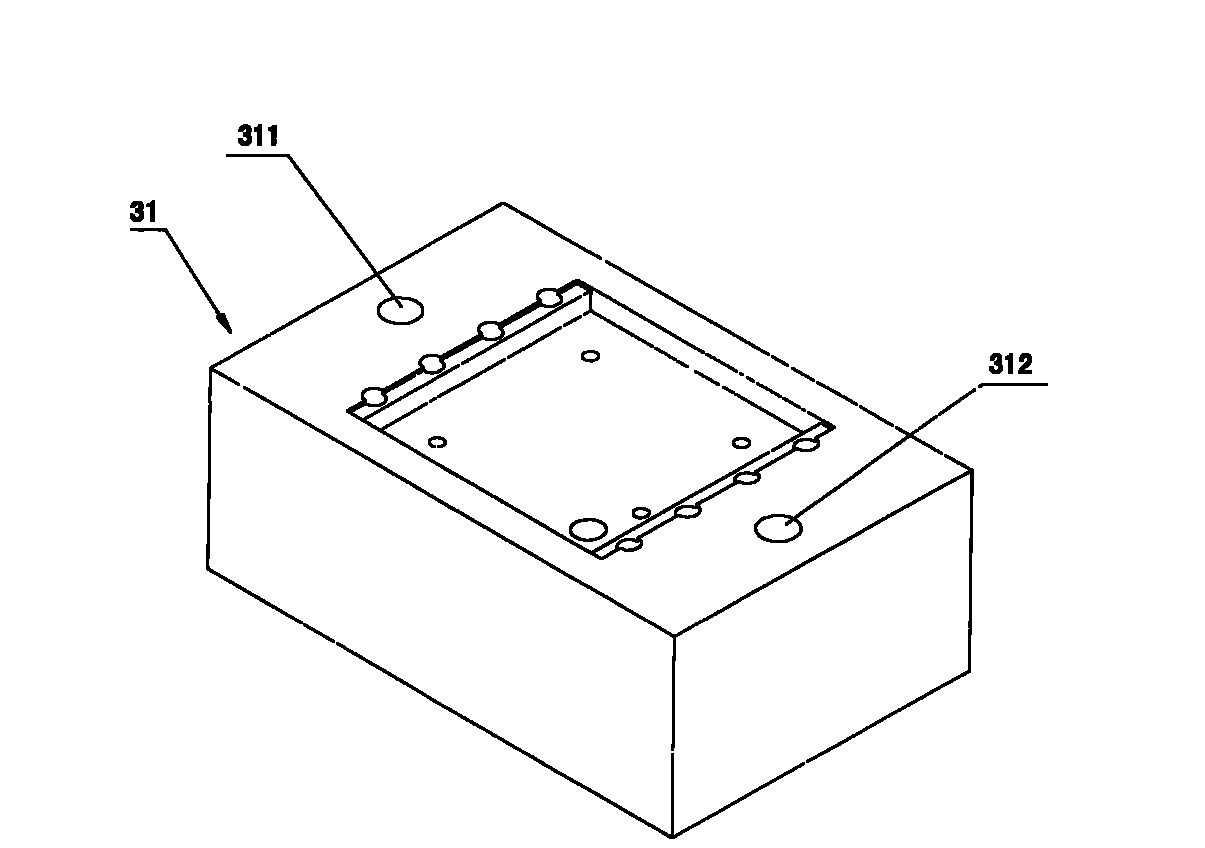 System and method for testing performance of large-area flat-plate SOFC single battery
