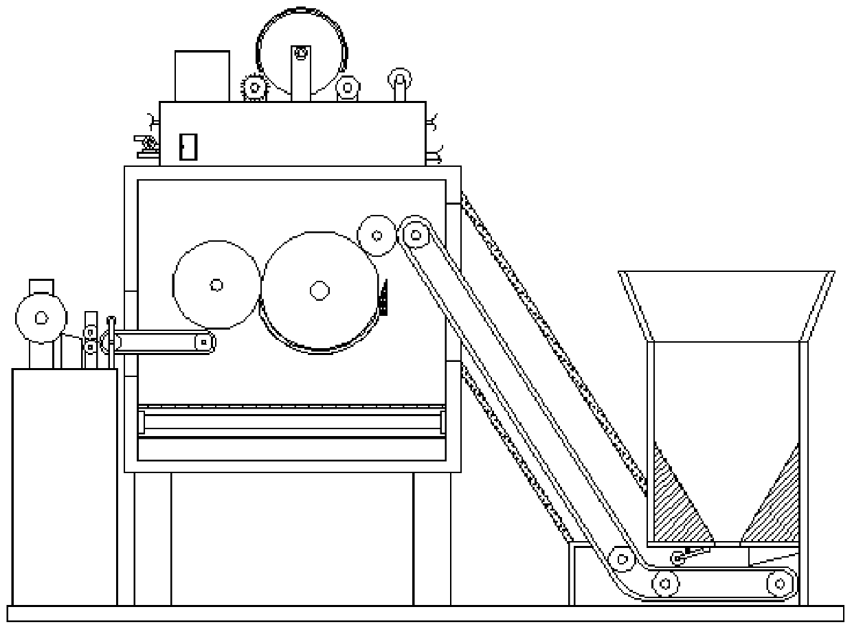 Automatic cleaning device of carding machine