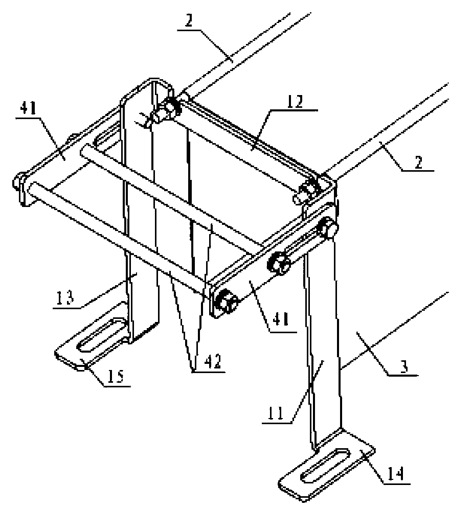 Connection rod protection apparatus for air jet loom