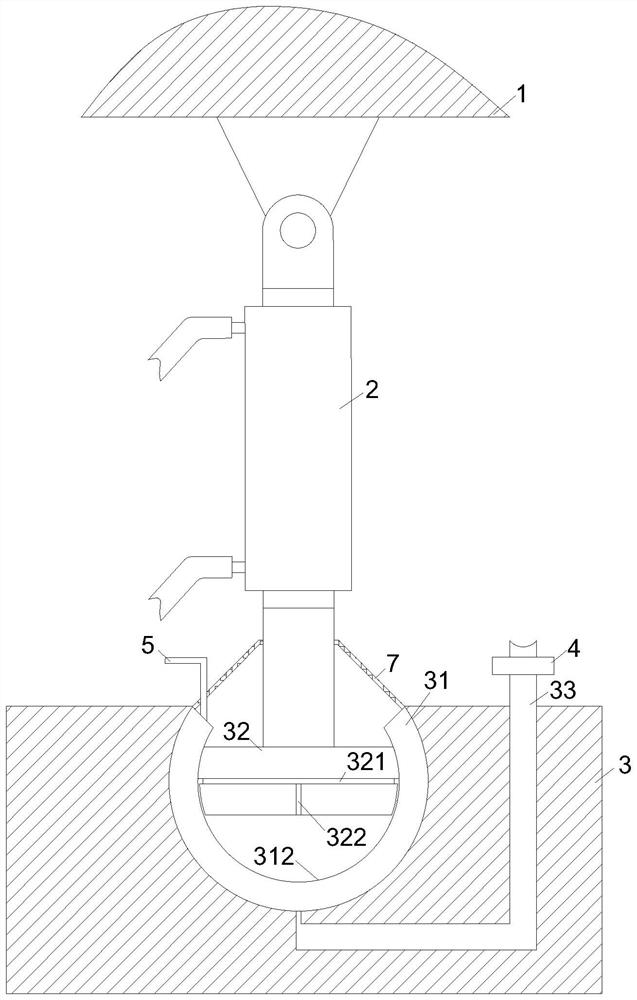 Static pressure supporting servo hydraulic cylinder