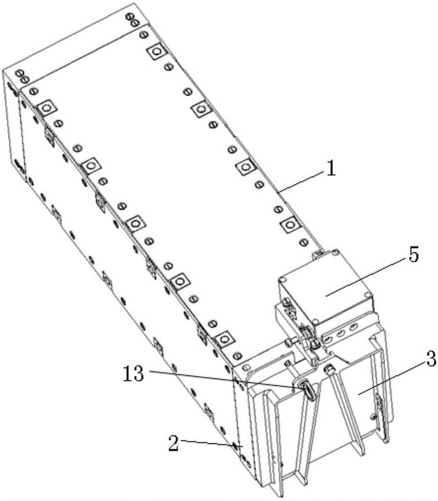 Satellite and launch vehicle connection and separation mechanism
